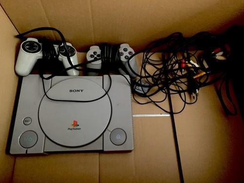 Sony playstation ps1 - 1, grigia